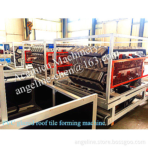 Antique building roofing tile making machine